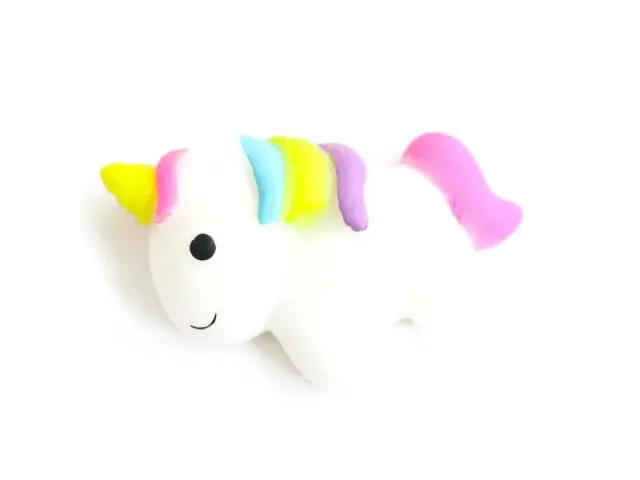 La Petite Epicerie Mini Squishy Licorne eenhoorn 4 cm multicolor