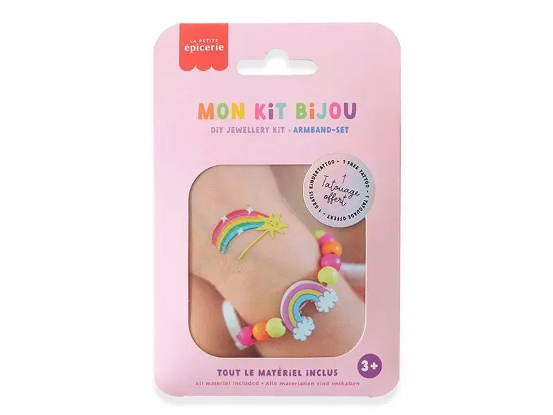 La Petite Epicerie Mon kit bijou regenboog armband knutselset