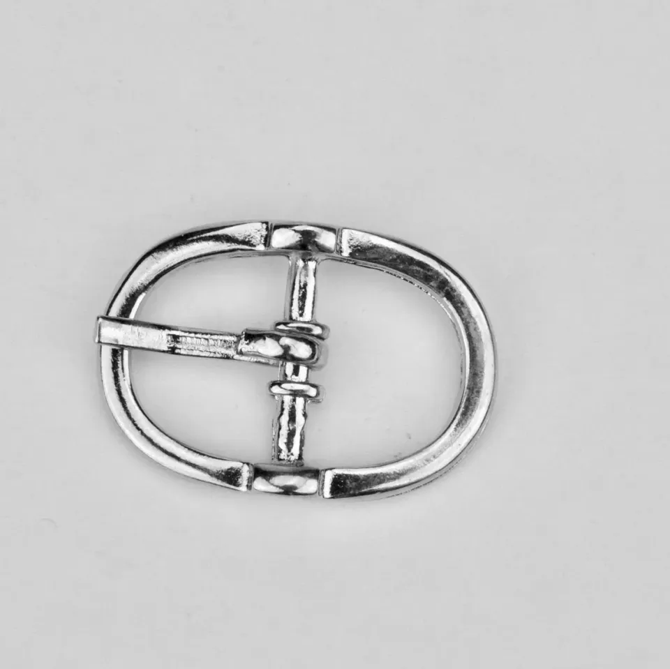 Leather House Silver Gesp 13mm Nikkel per stuk
