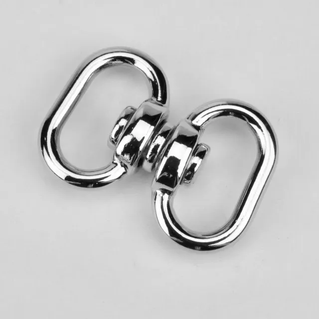 Leather House Handvatbevestiger Silver 20 mm nikkel