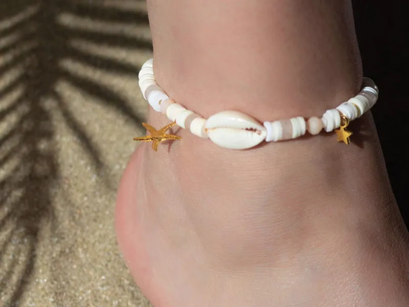 La Petite Epicerie MKMI heishi kralen armbanden set 6 stuks