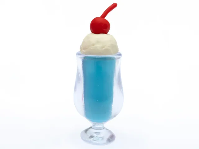 La Petite Epicerie gum ijscoupé blauw puzzel Japan