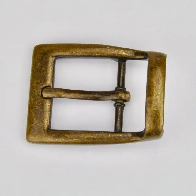 Leather House Brass 25 mm gesp oud goud