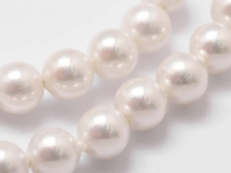 La Petite Epicerie imitatieparels rond wit 4 mm 20 stuks schelp