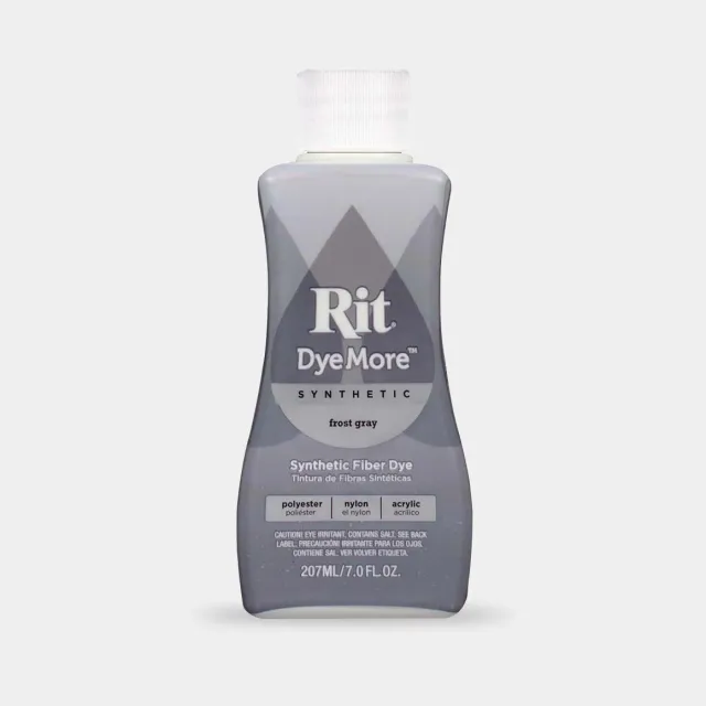 Rit DyeMore Frost Grey textielverf vloeibaar grijs