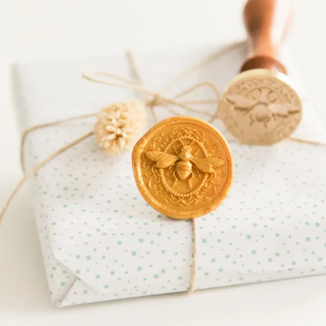 Jessy at Sea 3D Bee wax stempel 30 mm bij