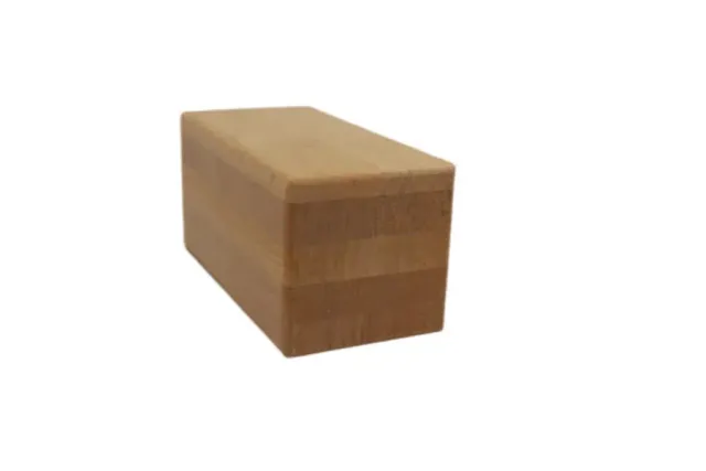 Astrid Brouwers mijlpaal houten blok beukenhout 12x6x6 cm