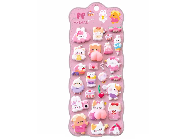 La Petite Epicerie Routine Time squishy stickers