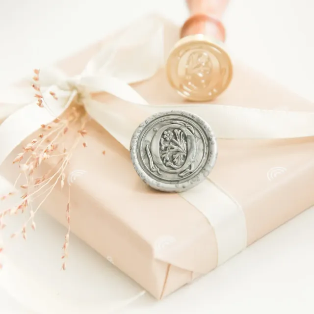 Jessy at Sea Letter O wax stempel 25 mm initiaal