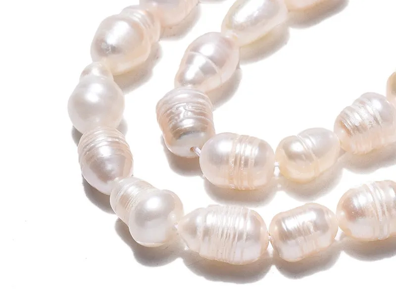 La Petite Epicerie zoetwaterparels rijst 6-12 mm 20 stuks wit