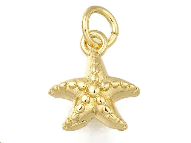 La Petite Epicerie mini zeester bedel goud per stuk