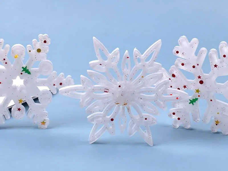 La Petite Epicerie Mal 3 Sneeuwvlokken Siliconen Kerst