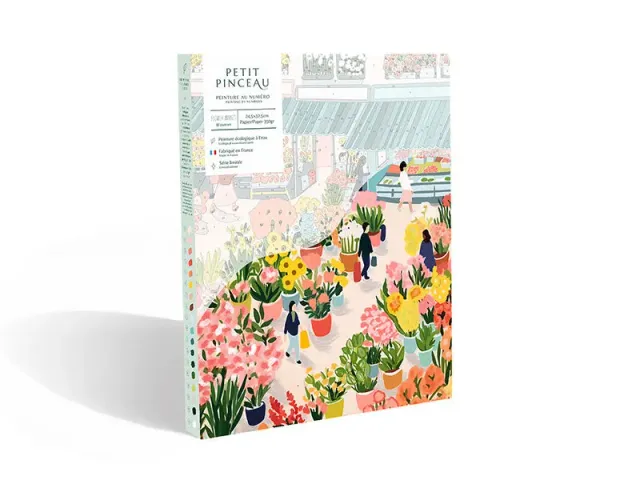 La Petite Epicerie Petit Pinceau Flower Market schilderen op nummer