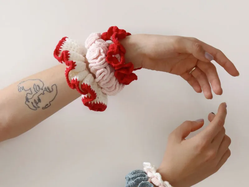 La Petite Epicerie MKMI Mes Chouchous haakkit Sorbet 3 scrunchies