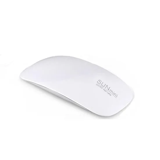 Bijounique Mini Portable UV LED lamp 6W wit