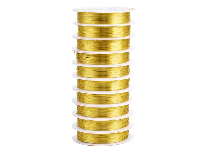 La Petite Epicerie koperdraad donkergoud 5 m 0,6 mm