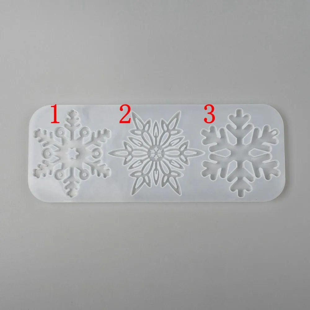 La Petite Epicerie Mal 3 Sneeuwvlokken Siliconen Kerst