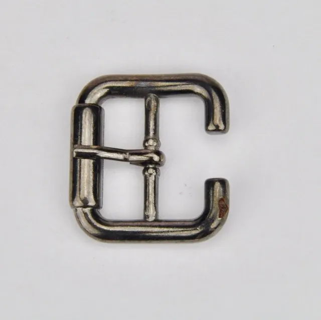 Leather House Black 20 mm gesp gunmetal