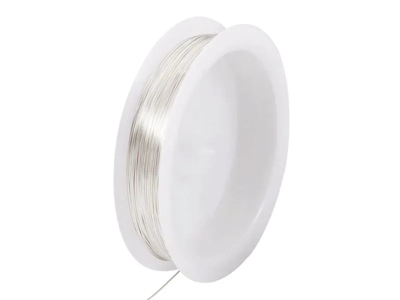 La Petite Epicerie Wikkeldraad verzilverd 0,2 mm 5 meter