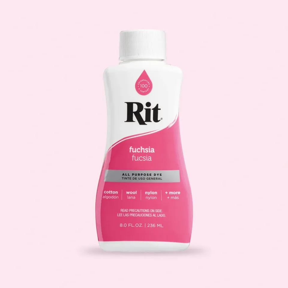 Rit All-Purpose Fuchsia textielverf vloeibaar fuchsiaroze