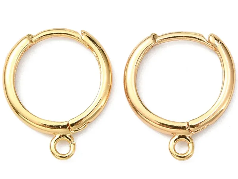La Petite Epicerie dormeuses oorbellen goud 18K 17 mm