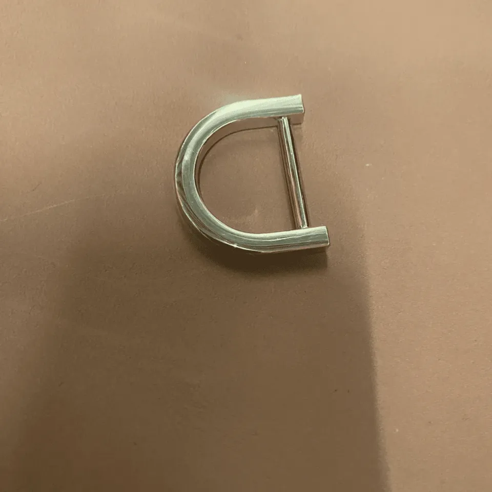 Leather House D-ring goud 20 mm 2 stuks metaal