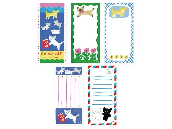 La Petite Epicerie papierblok Reiko Tada Cat 20 vellen