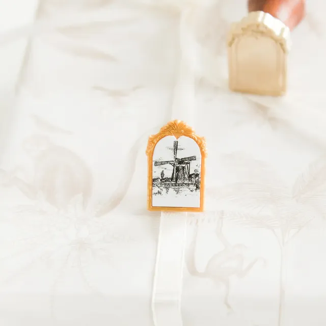 Jessy at Sea Frame Painting wax stempel 25 mm lijst