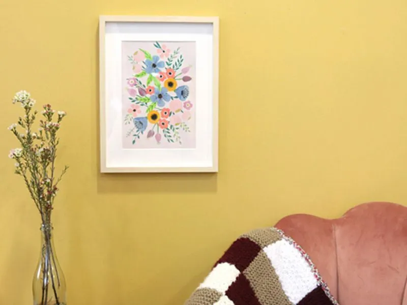 Petit Pinceau Flowers schilderen op nummer Art.iisan