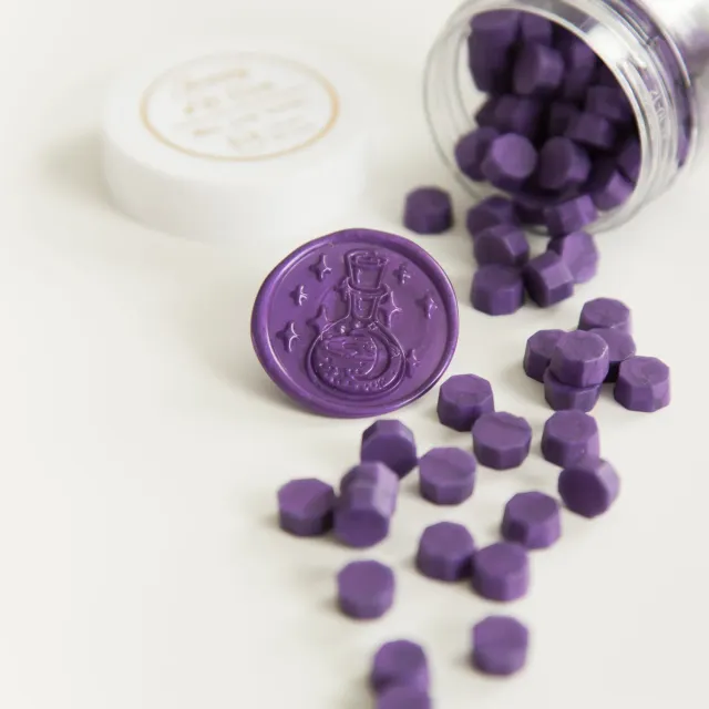 Jessy at Sea Purple zegelwas paars 100 stuks