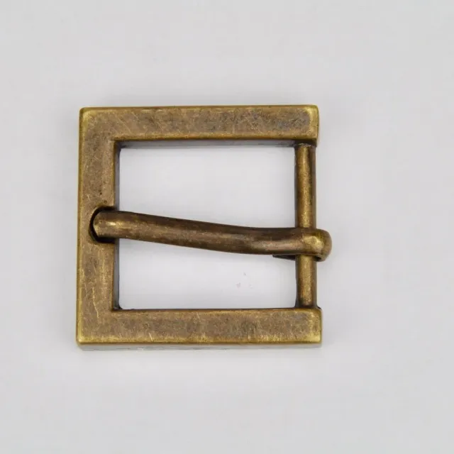 Leather House Brass 20mm gesp 20 mm old gold