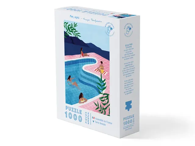 La Petite Epicerie Pool Ladies puzzel 1000 stukjes 68x48 cm