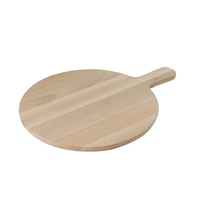 Astrid Brouwers ronde snijplank beukenhout 25 cm