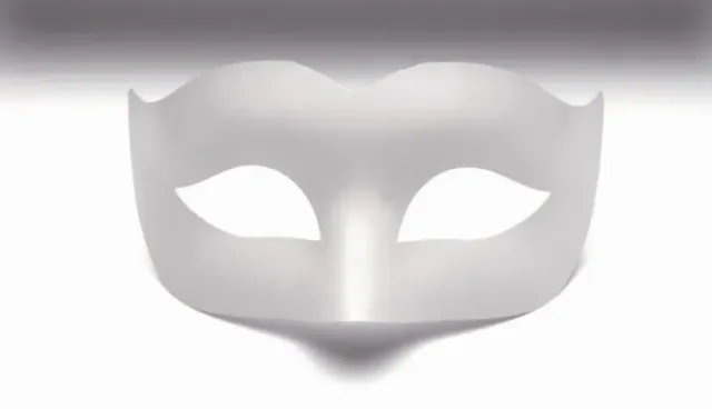 LTC-Leiden Venetiaans oogmasker kunststof 17 cm