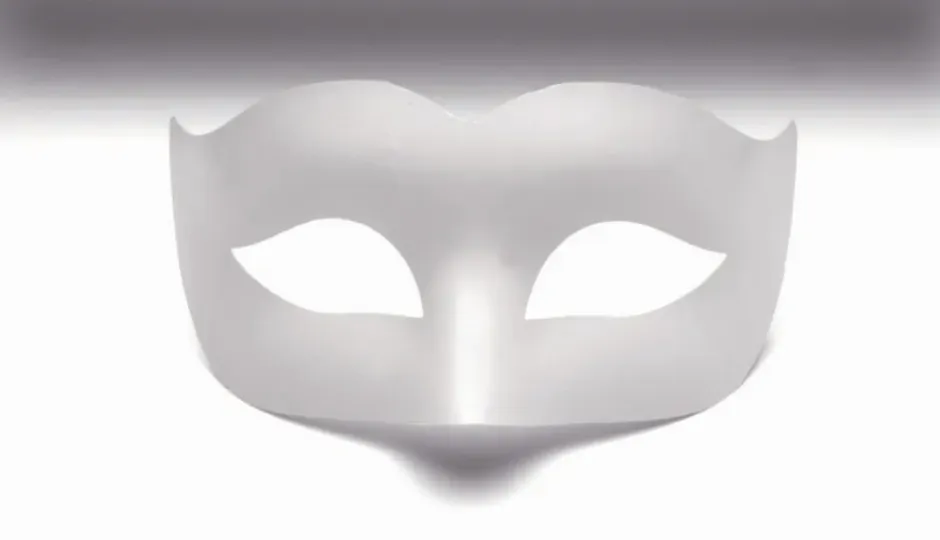LTC-Leiden Venetiaans oogmasker kunststof 17 cm
