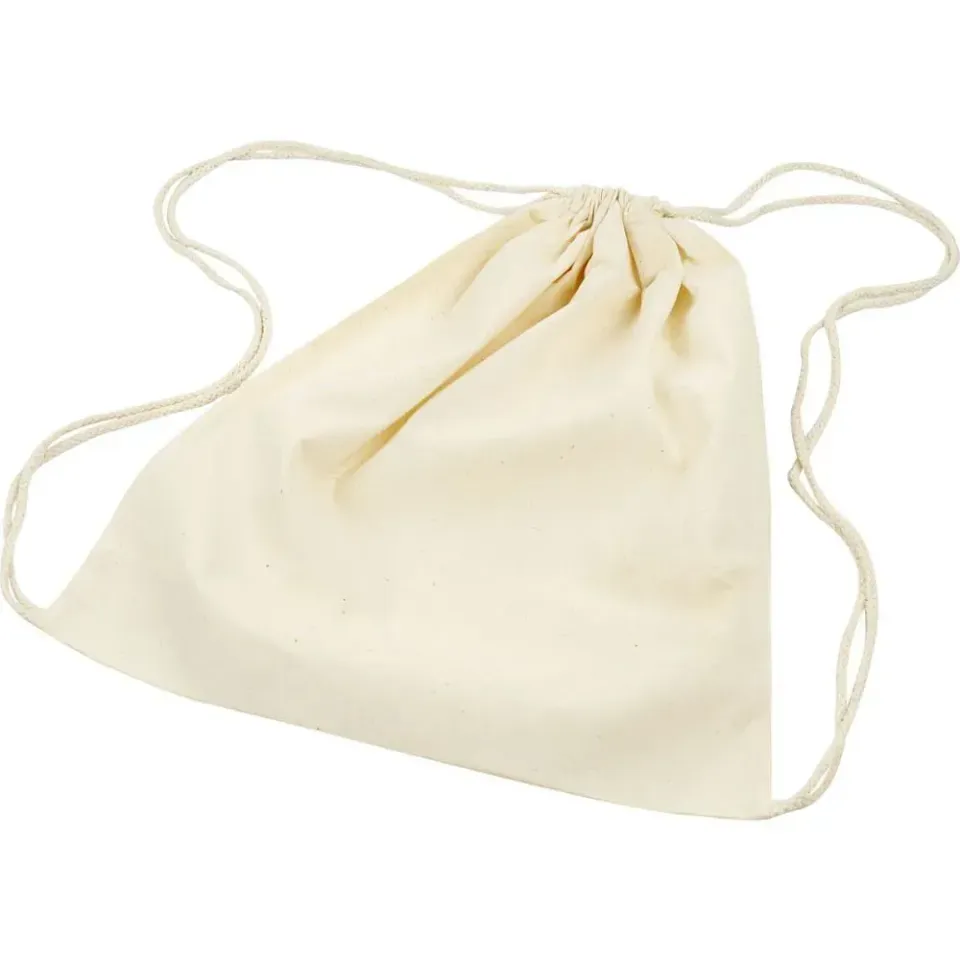Astrid Brouwers Drawstringbag katoenen tas 37x41 cm met koord