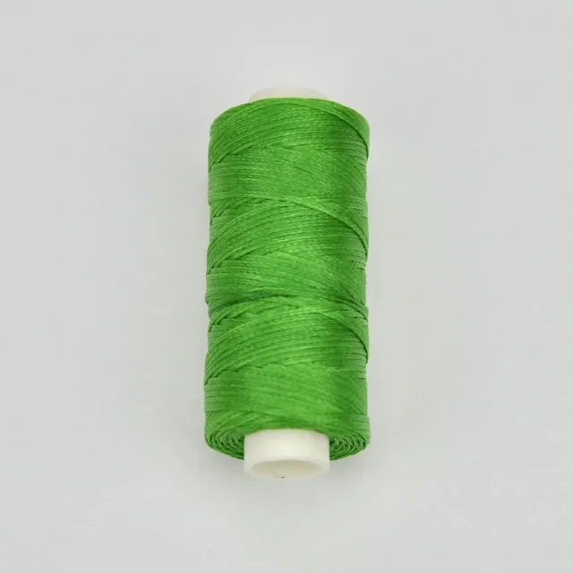 Leather House Gewaxed polyesterdraad appelgroen 50 m
