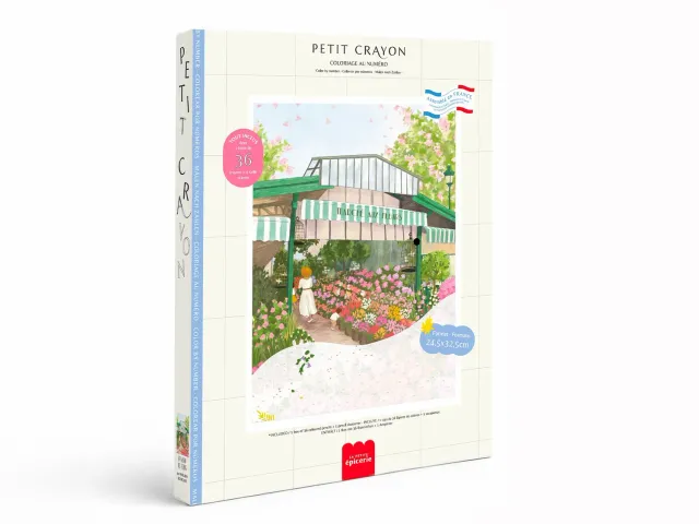 La Petite Epicerie Petit Crayon La saison des fleurs kleuren op nummer 36 potloden