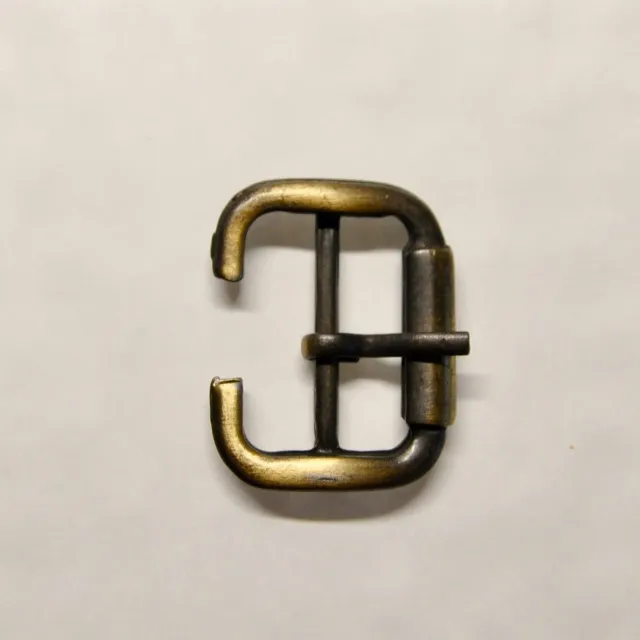 Leather House Gesp brass 25mm riemgesp old gold