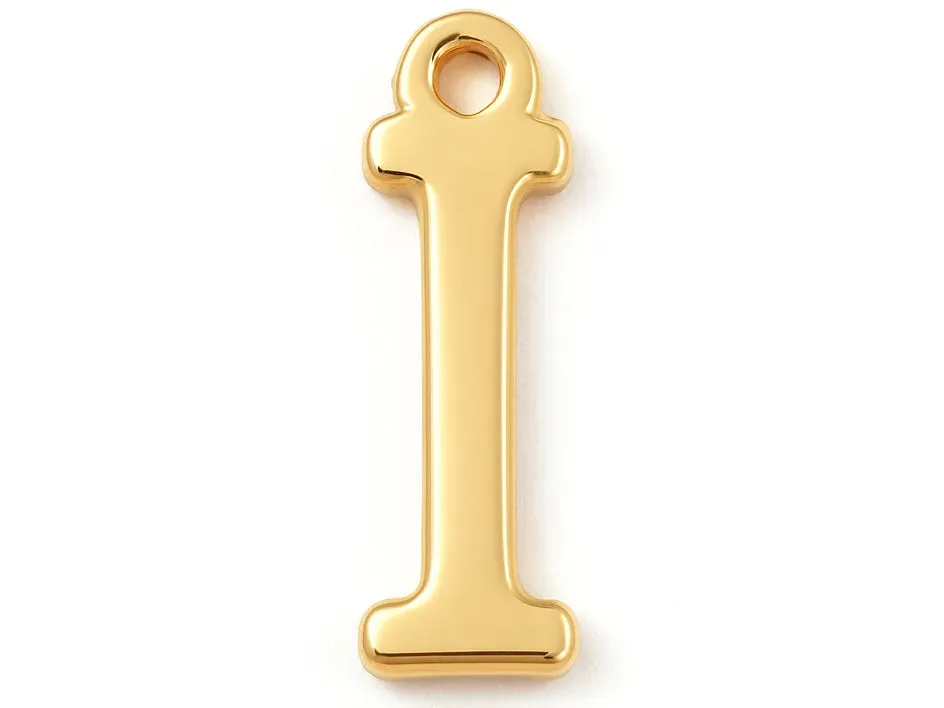 La Petite Epicerie letter I bedel goud per stuk 10 mm