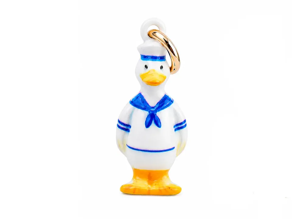 La Petite Epicerie Canard Marin bedel goud emaille