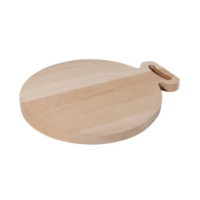 Astrid Brouwers ronde tapasplank groot snijplank 30 cm beukenhout