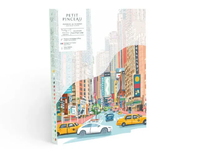 Petit Pinceau Broadway and West 53RD schilderen op nummer