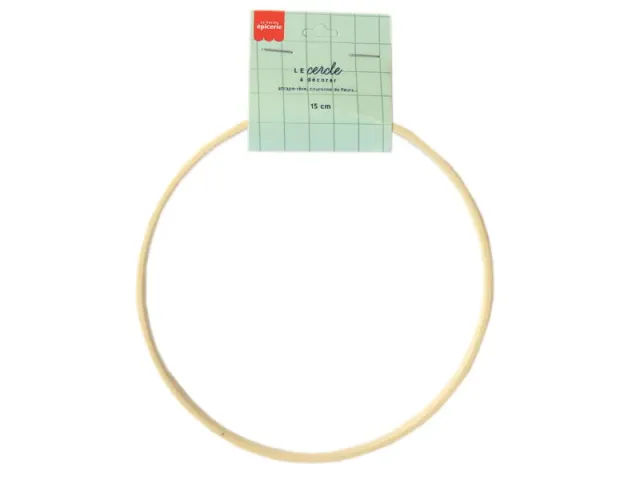 La Petite Epicerie bamboe ring 15 cm hout om te versieren