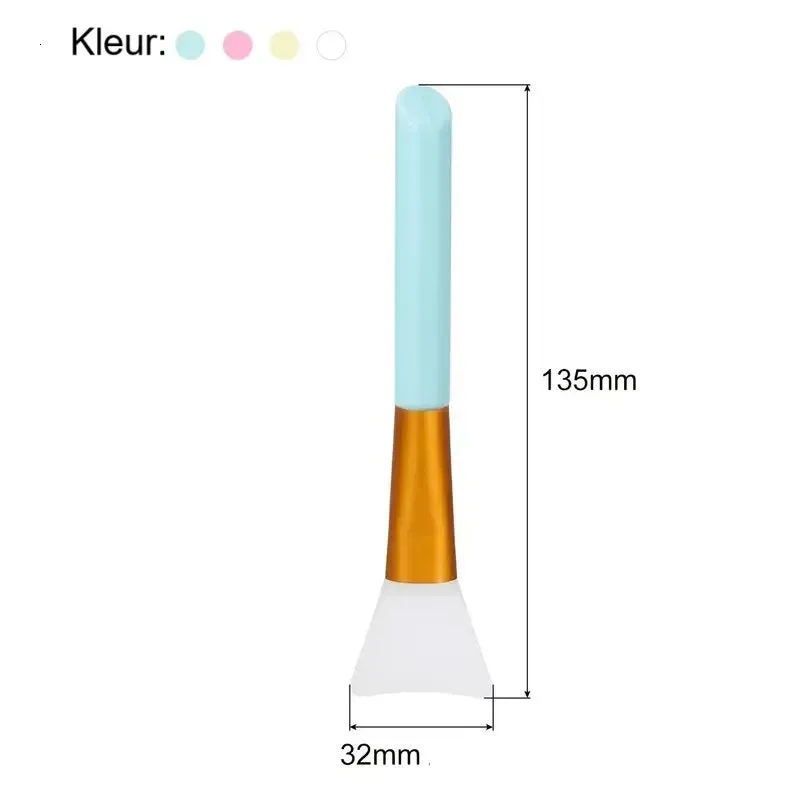 Bijounique silicone kwast gietmateriaal per stuk