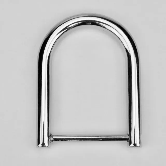 Leather House D-ring zilver 27 mm per stuk nikkel