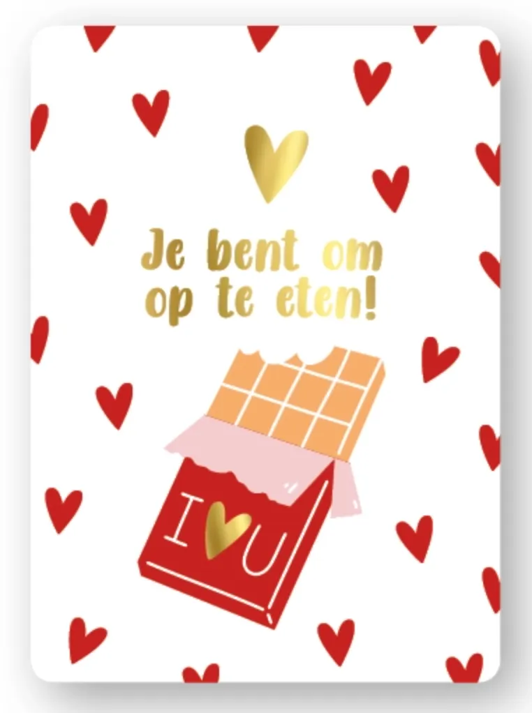 Jessy at Sea Je bent om op te eten cadeaukaart A7