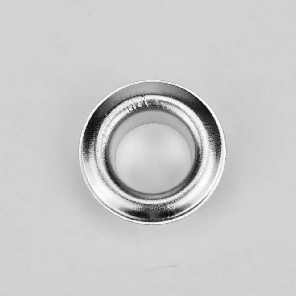 Leather House Zeilringen Silver VL50 12 mm 100 stuks nikkel