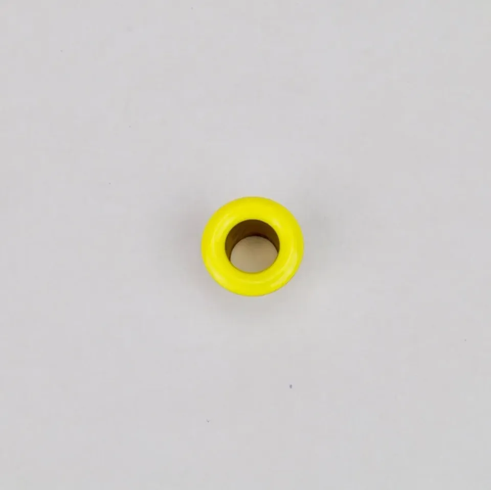 Leather House VL51 zeilring geel 5 mm 50 stuks zoutwaterbestendig