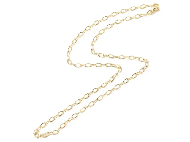 La Petite Epicerie kabelketting collier verguld 50 cm